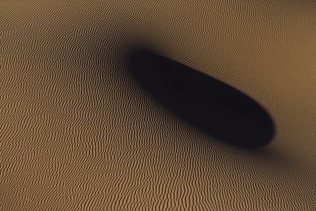 sand dune, gobi desert, mongolia