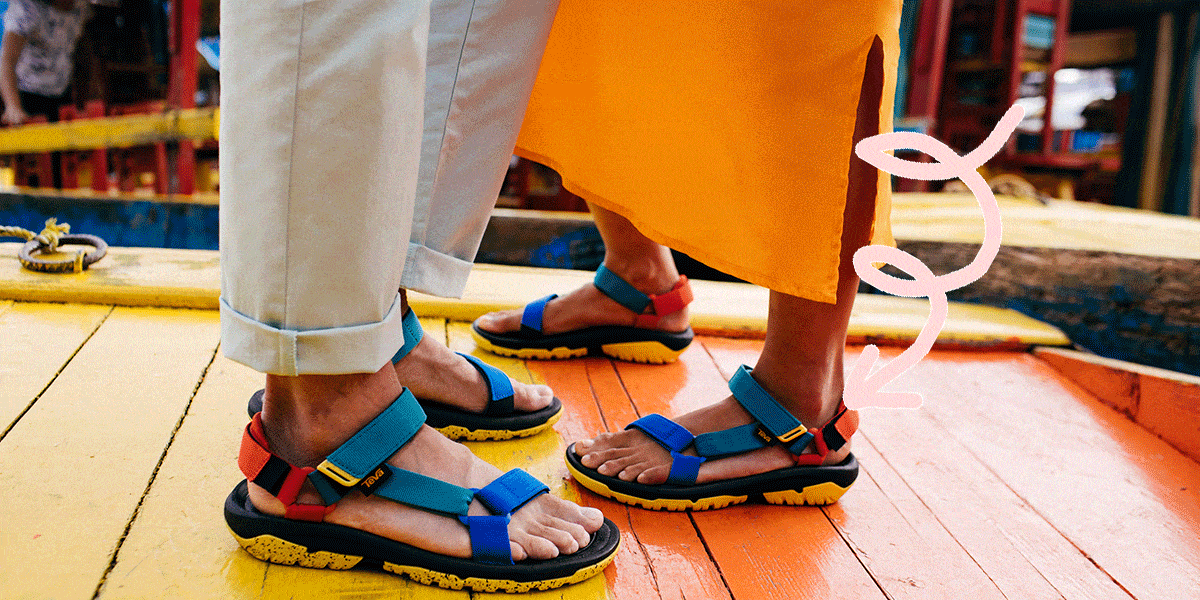 Las sandalias Teva son la tendencia inesperada de la temporada