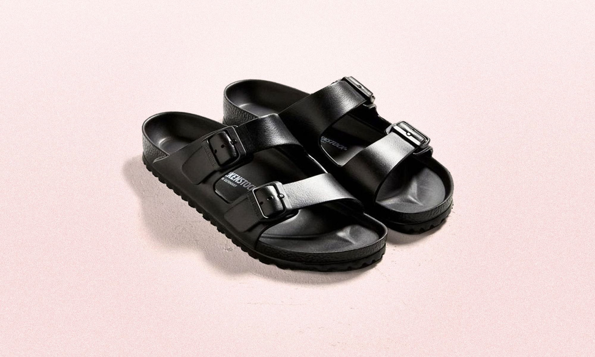 HEVA Mens Slide Sandals Fashion Open Toe Beach Pool Slippers