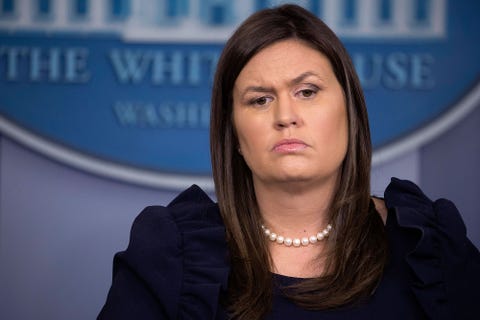 White House Press Throw Sarah Huckabee Sanders Going Away Drinks in ...