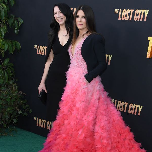 Sandra Bullock Made a Rare Red Carpet Appearance with Her Younger Sister, Gesine!