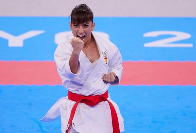 la karateca española sandra sánchez gana el oro olímpico en tokio