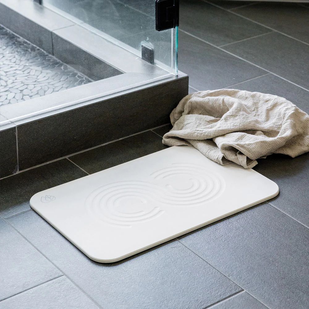 The Instantly Drying Bath Stone That Prevents Bacteria and Mold