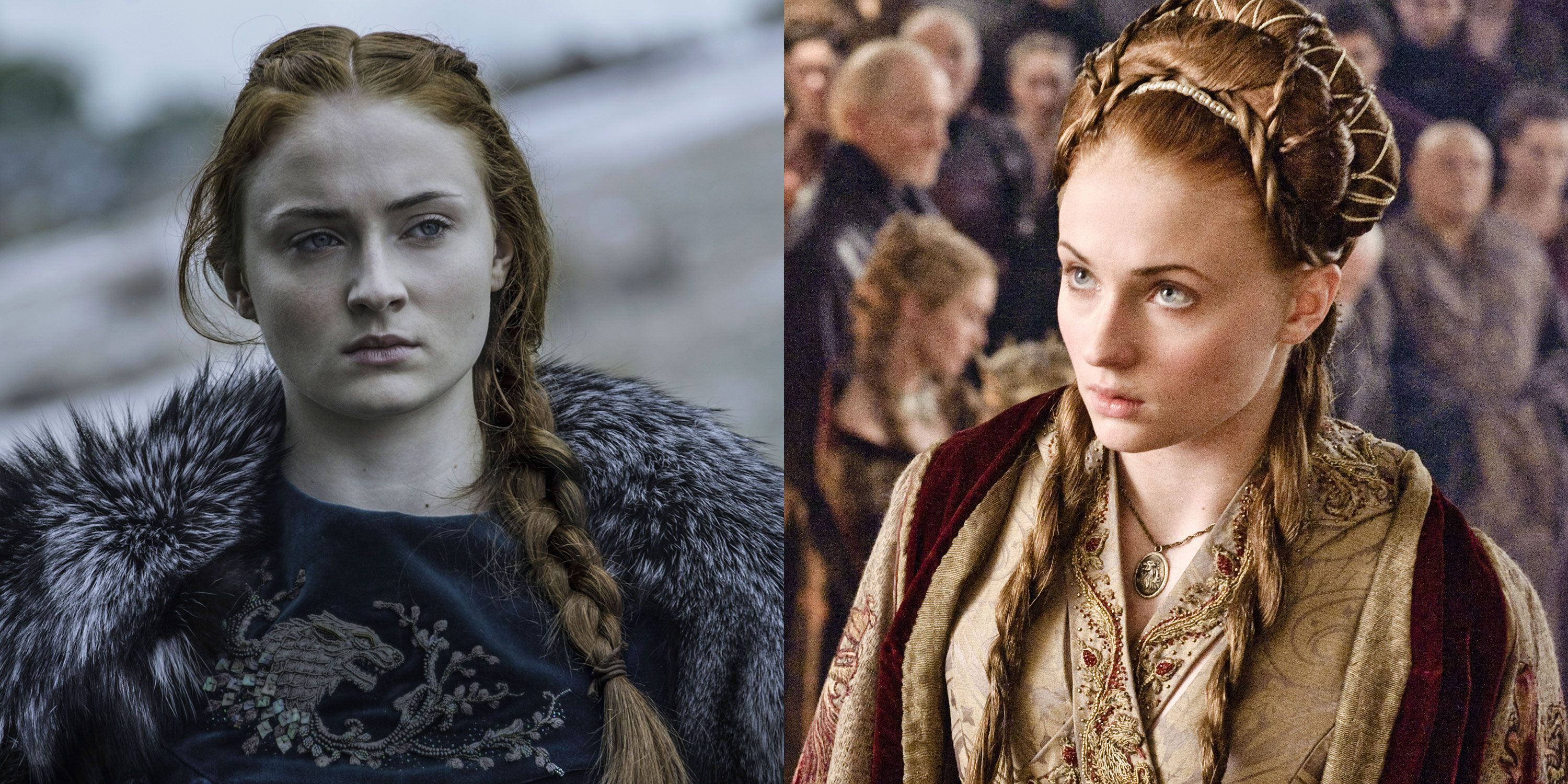 Game Of Thrones Sansa Stark Hair Evolution Game Of Thrones