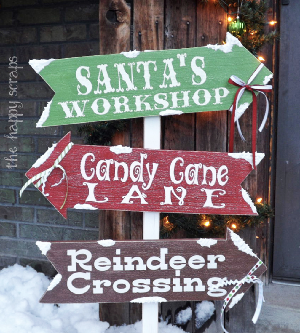 23 Best Diy Christmas Signs - Christmas Sign Ideas