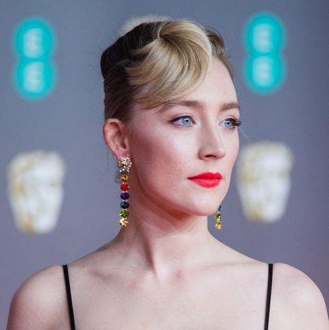 Saoirse Ronan Debuts Bangs at the 2020 Oscars