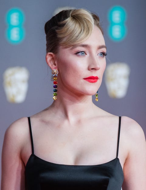 Saoirse Ronan Debuts Bangs at the 2020 Oscars