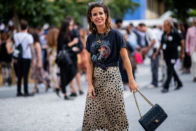Everyone's Favorite Leopard Midi Skirt Is Only $25 on Amazon