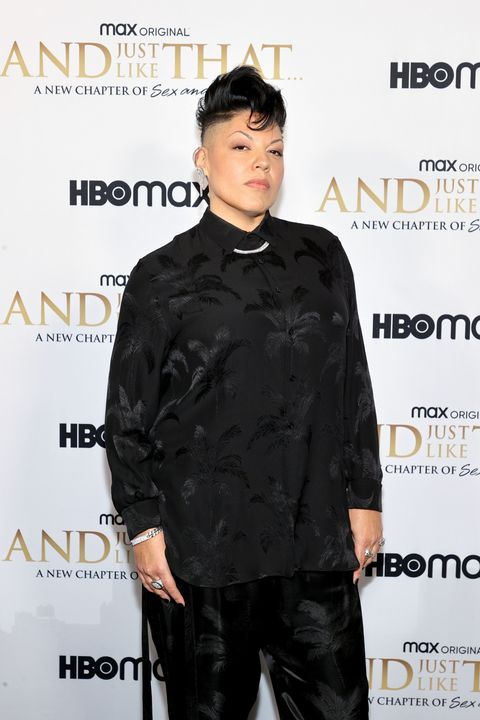 sara ramirez attends and just like that premiere, 8 december 2021