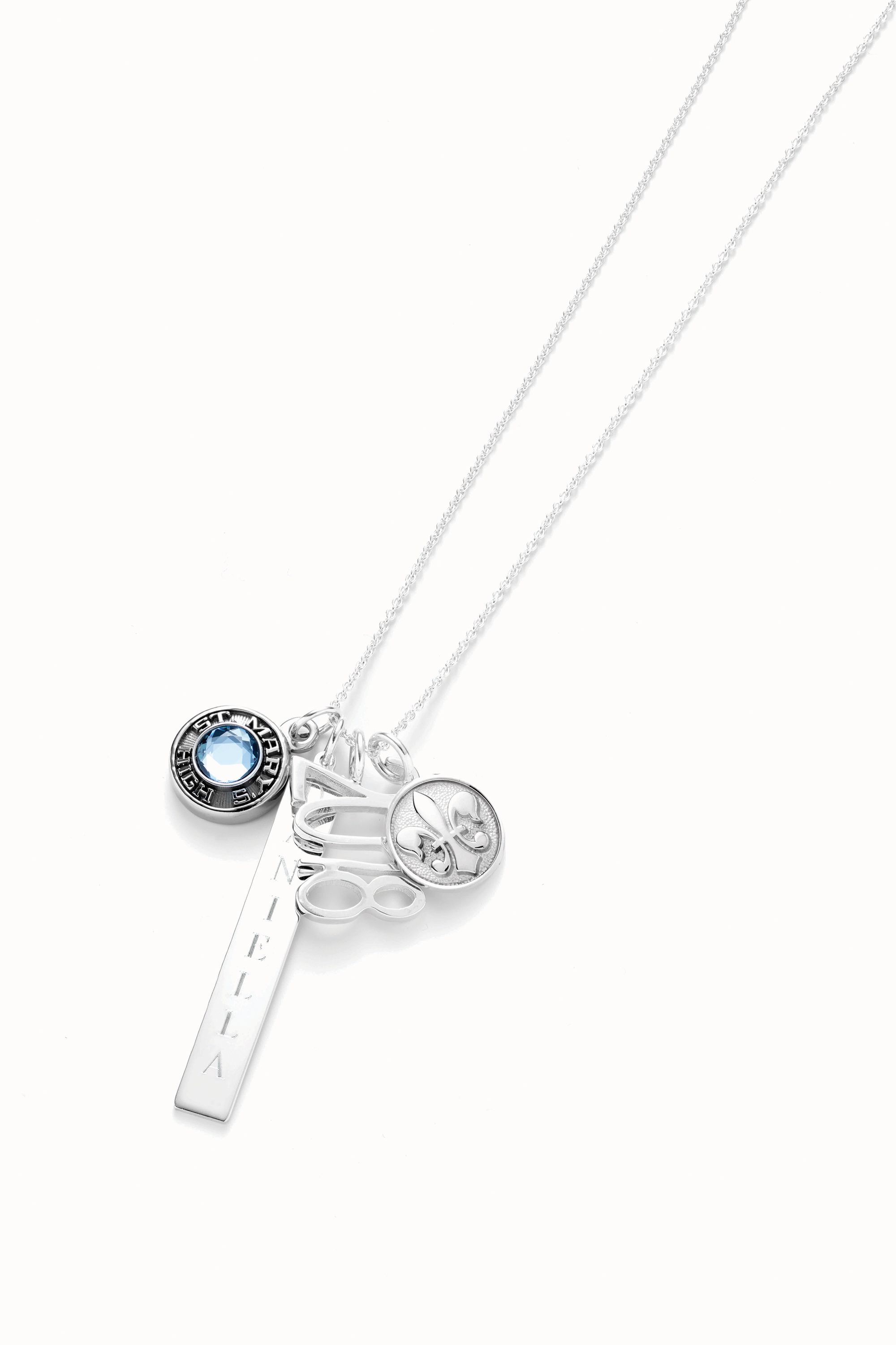 sarah chloe charm necklace