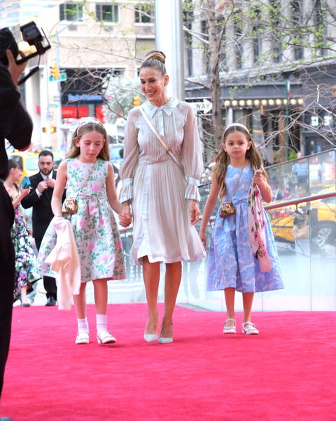 Sarah Jessica Parker Dazzles in a Dramatic Red Gown at New York City Ballet