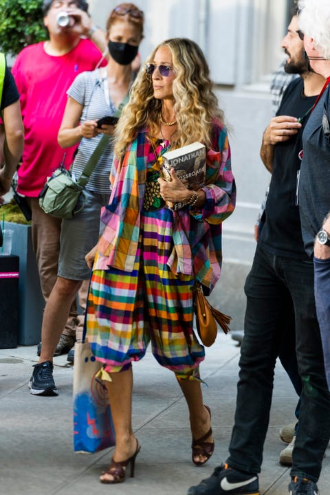 sarah jessica parker's checkered watch 'sex and new york' reloaded