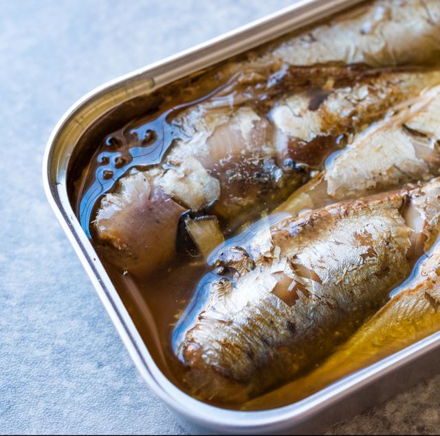 Sardine Can of Preserves with Olive Oil.