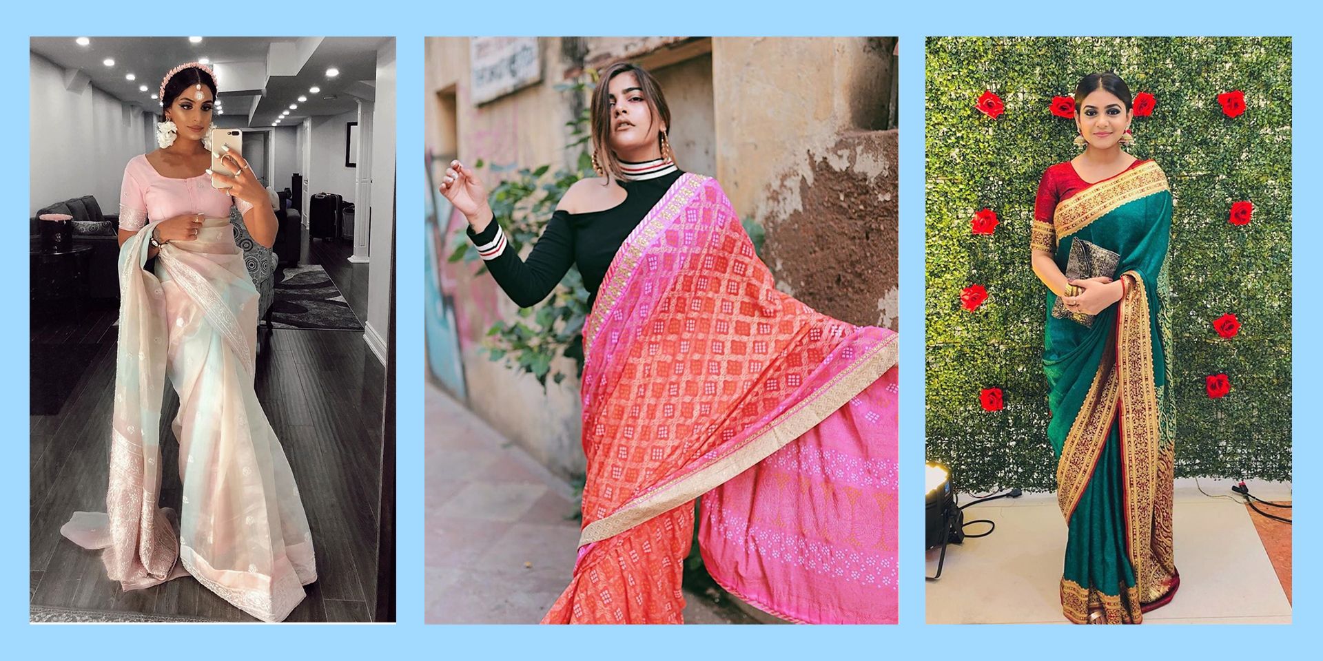 weg Schotel Afslachten How to Wear a Saree – 10 Cute Sari Outfit Ideas