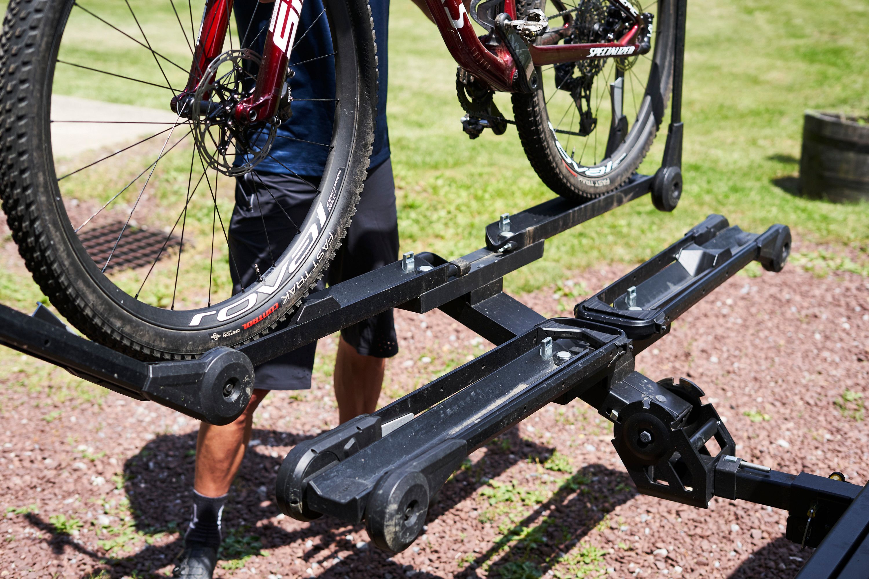 dual bike rack for car