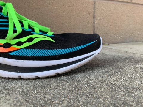 running shoes without toe spring