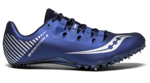 Shoe, Footwear, Outdoor shoe, Running shoe, White, Cleat, Blue, Electric blue, Cobalt blue, Athletic shoe,