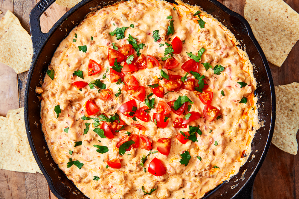 super bowl sausage dip