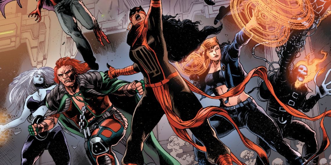 Marvel presents a new team of Avengers with the most brutal superheroes