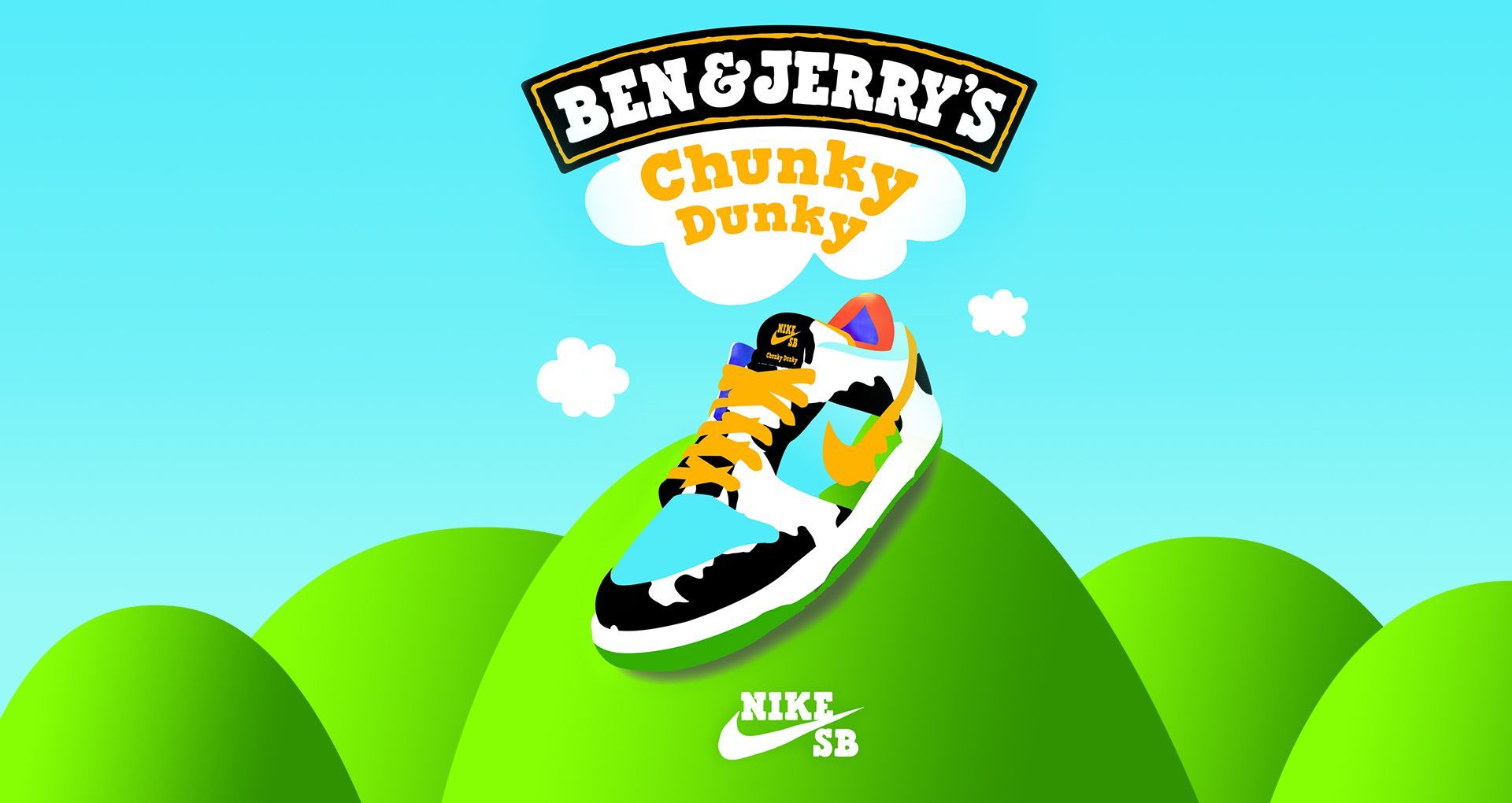 defensa Periódico Queja Nike SB Dunk Low x Ben&Jerry's: las zapatillas más coloridas del verano