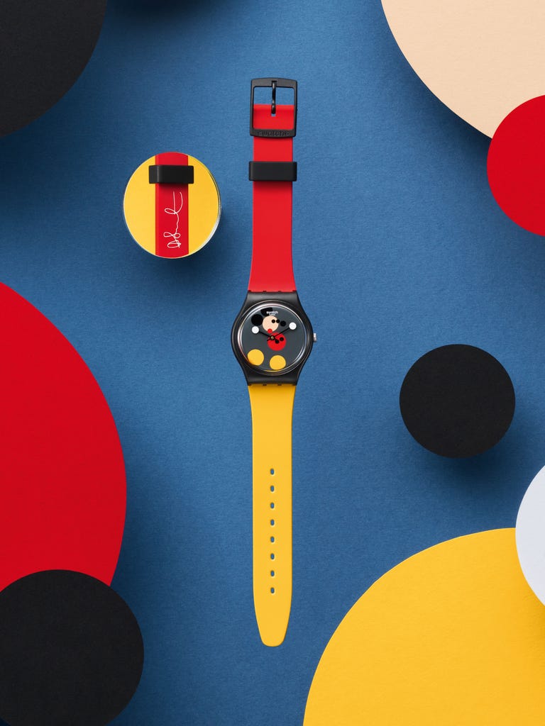 swatch damien hirst mickey