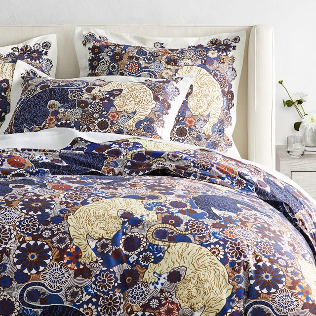 Williams Sonoma and House of Scalamandré Launched a Bedding Line