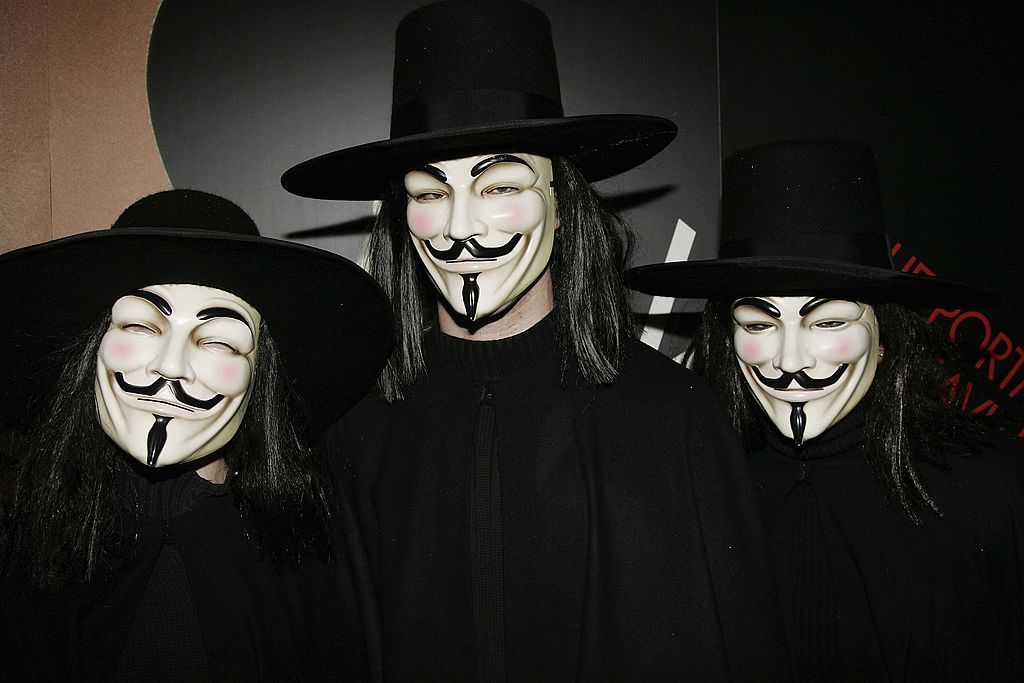Mens V For Vendetta Villain Film & TV Fancy Dress Costume 