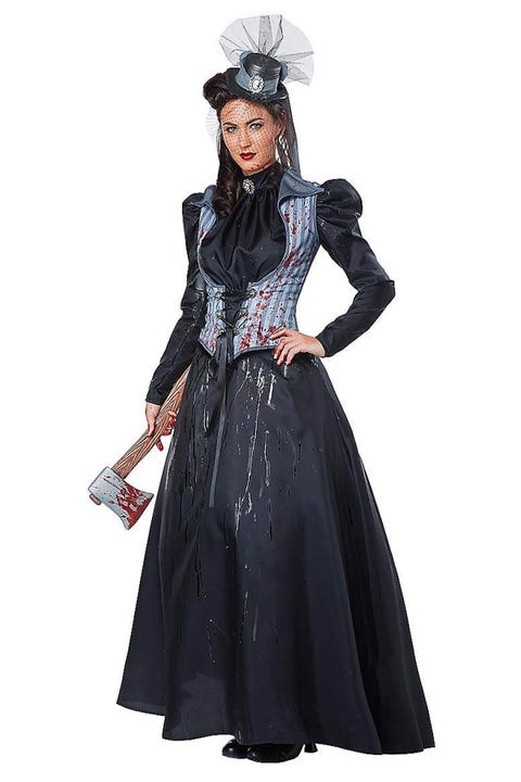 scary halloween costumes axe murderess costume