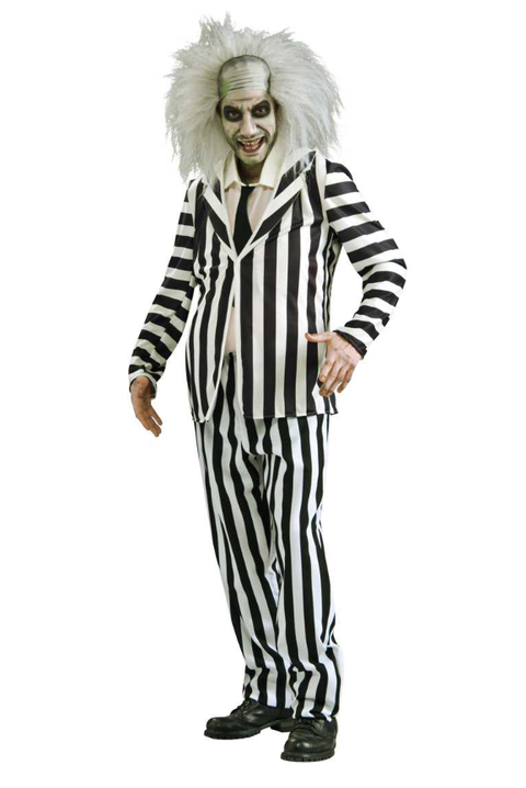 beetlejuice mens scary halloween costume