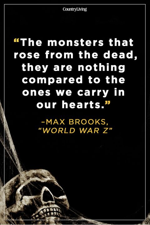 scary quotes max brooks world war z