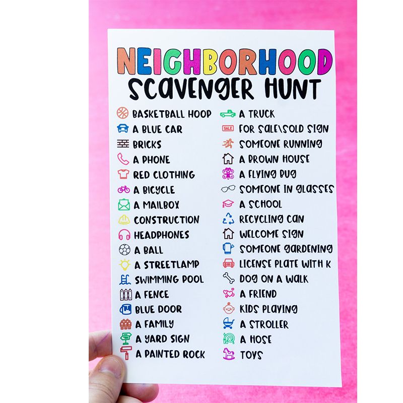 Scavenger Hunt Ideas For Kids — Fun And Easy Scavenger Hunts