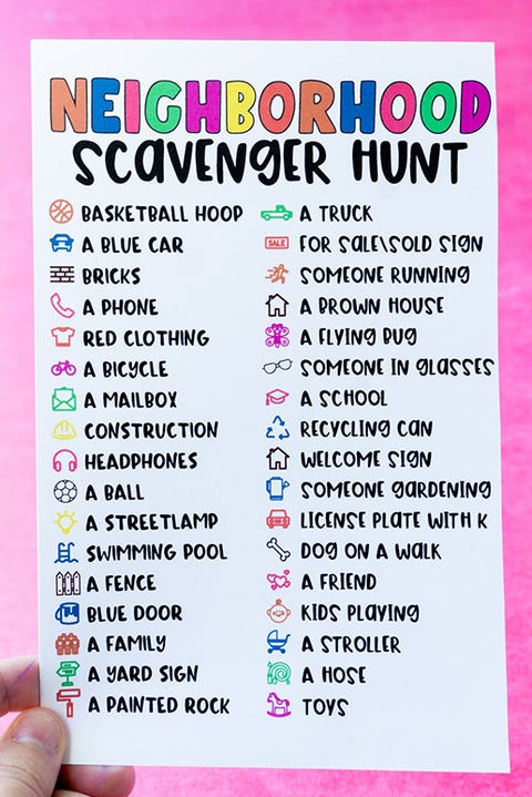 Scavenger Hunt Ideas For Kids Fun And Easy Scavenger Hunts