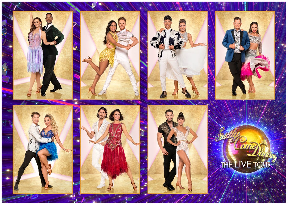 The Strictly Come Dancing live tour pairs have been announced and there ...