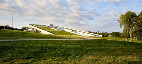 Circuito del Mundial de Cross 2019 con el Moesgaard Museum