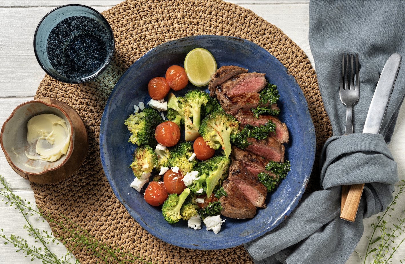 Recept Steak met zelfgemaakte chimichurri afbeelding