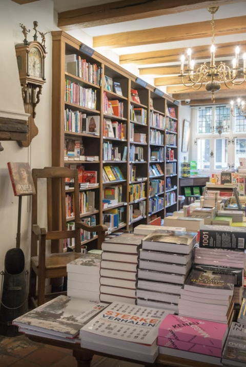 Dit de mooiste boekenwinkels van Nederland