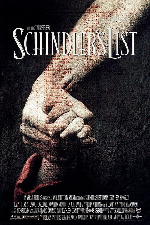 schindler's list movie poster