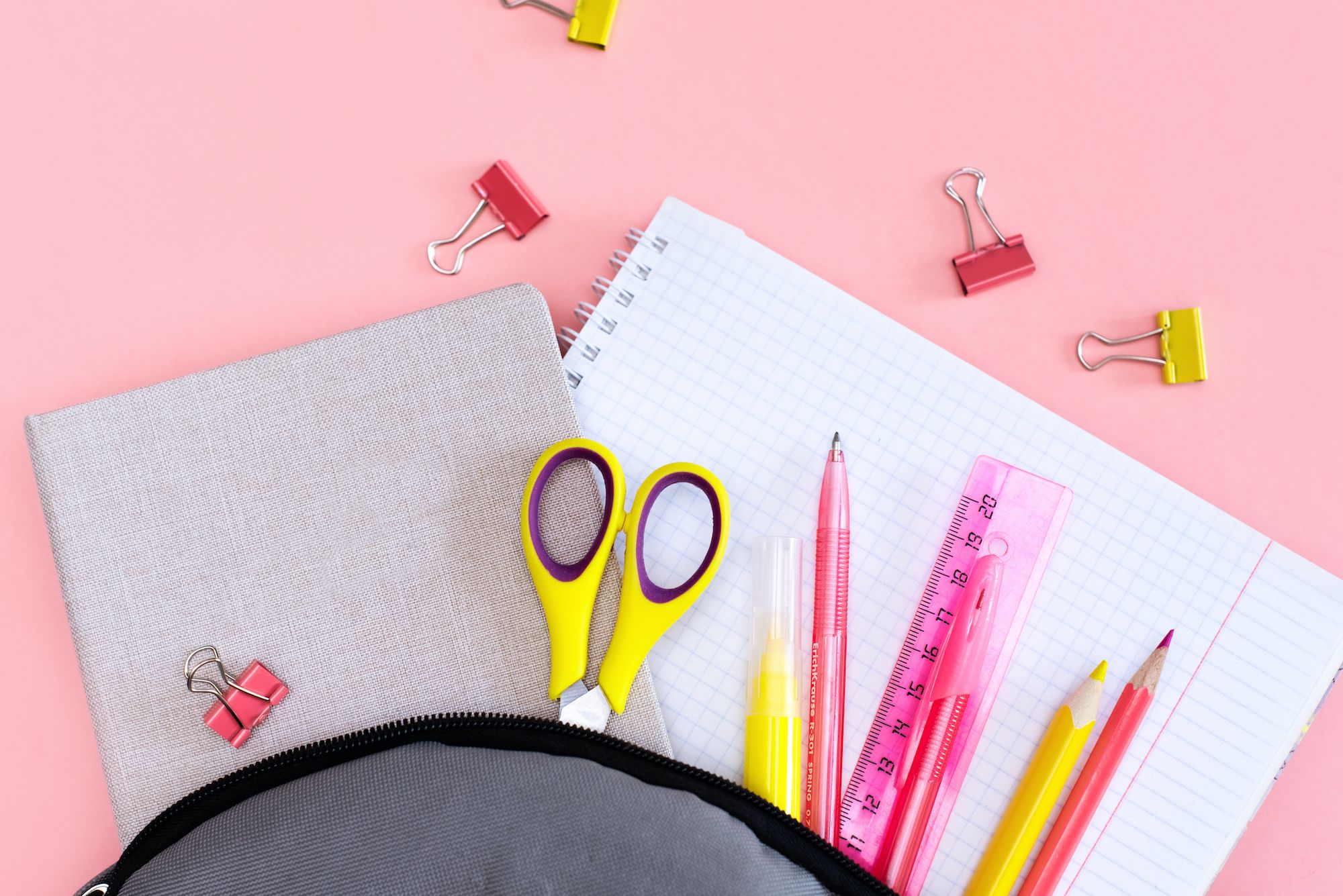 13 Piece Back to School Essentials Supplies Bundle Kit Notebooks Pens Pencils 