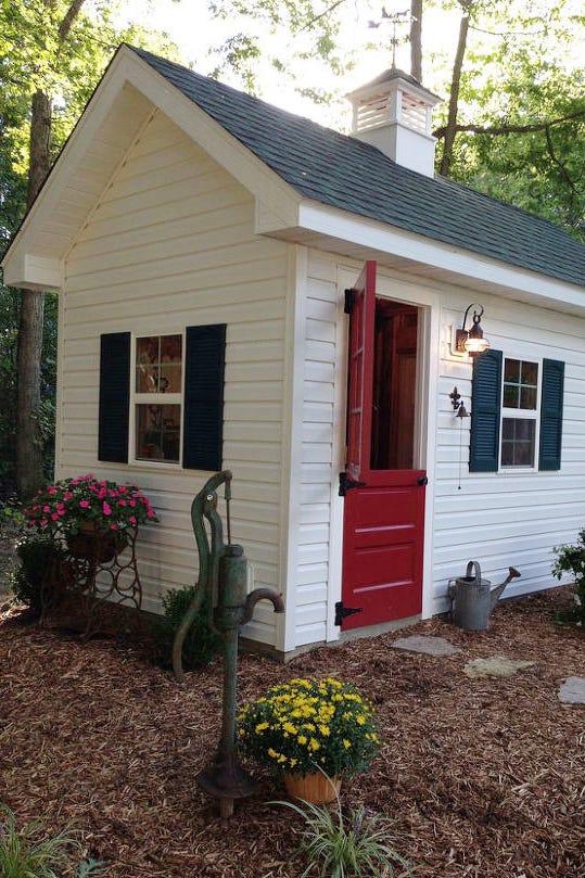 19 whimsical garden shed designs - storage shed plans