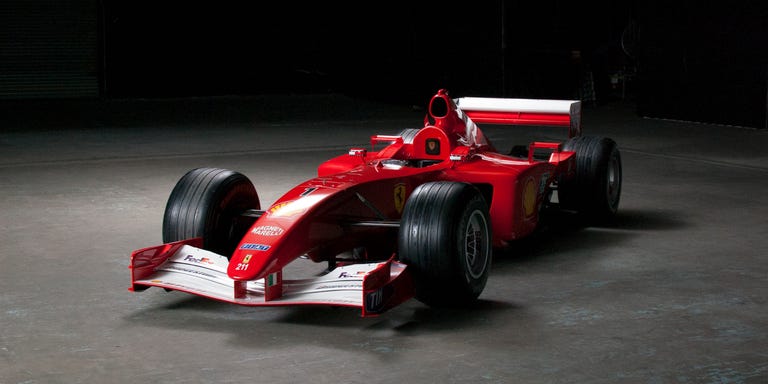 Michael Schumacher's F1 Car For Sale - Ferrari 2001 Championship Car