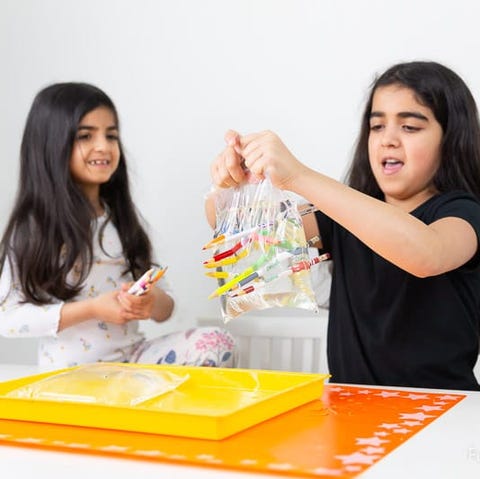 science experiments for kids water in a bag