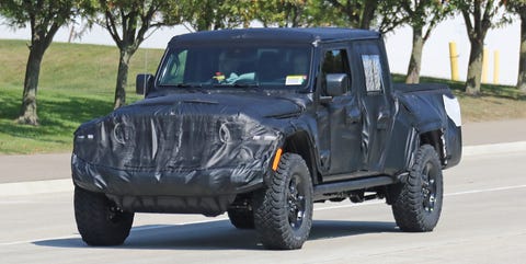 2020 Jeep Wrangler Pickup News Photos Price Release Date What Every Angle Of The Jeep Wrangler Pickup Truck