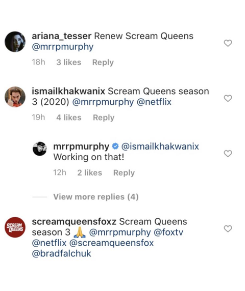 ryan murphy scream queens season 3