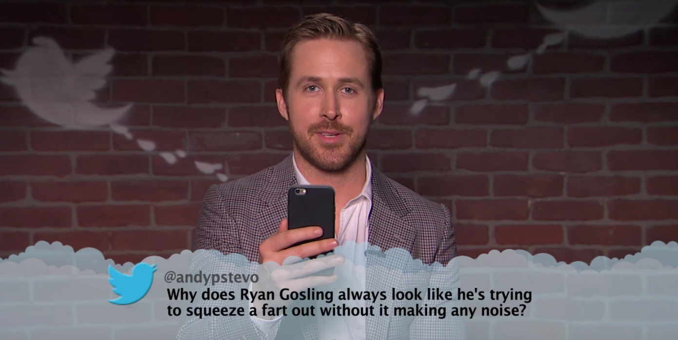 Ryan Gosling, Zac Efron, and More Read Mean Tweets About Themselves on Jimmy Kimmel