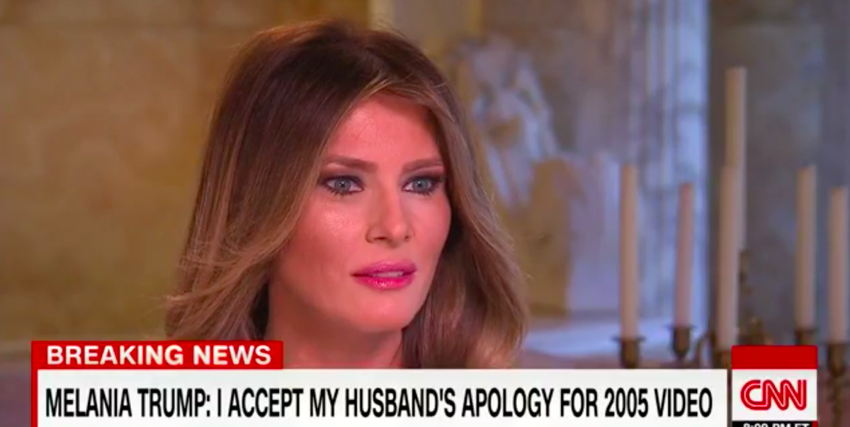 Melania Trump Defends Her Husband Against Multiple Sexual Assault Allegations