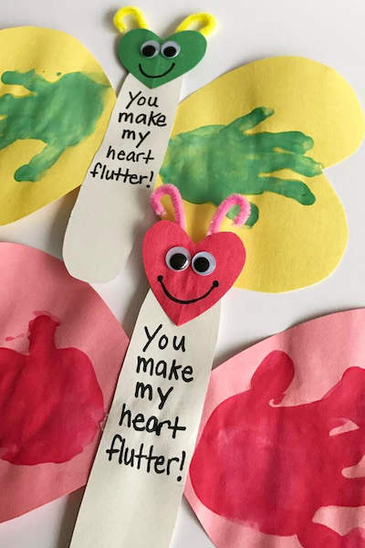 29 Easy Valentine's Day Crafts For Kids - Heart Arts and Crafts For Kids