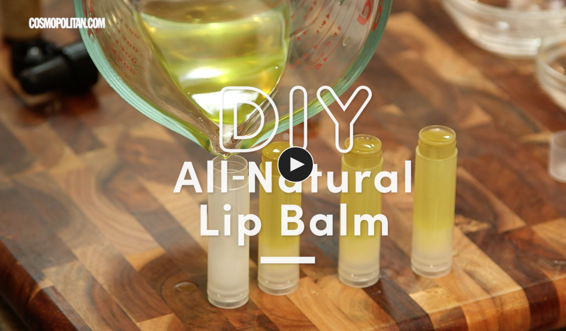 How To Make All-Natural Lip Balm