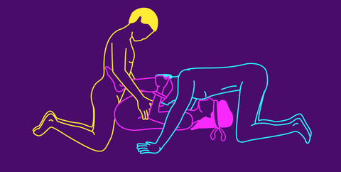 480px x 242px - 5 Threesome Sex Positions That Will Make You the Center of ...