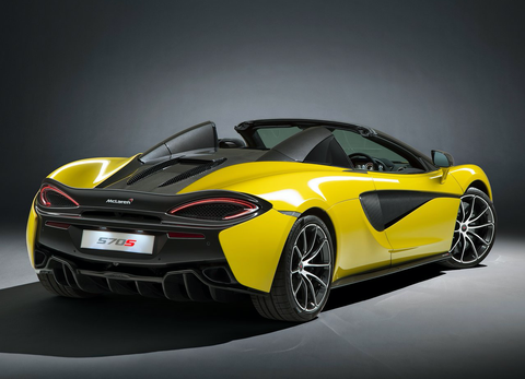 Mclaren 570s Spider First Look New Mclaren Convertible