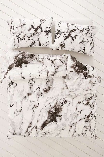 urban outfitters marble bedding